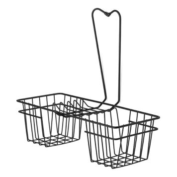 DUSCHKORG HABO LAVENDER SVART