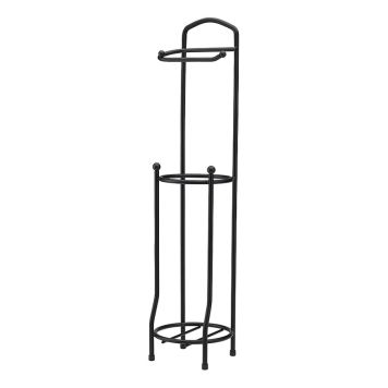 TOALETTPAPPERSHÅLLARE HABO VIOLA GOLVSTÅENDE SVART