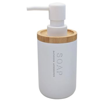 TVÅLPUMP HABO NATURE VIT