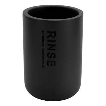 TANDBORSTMUGG HABO NATURE SVART