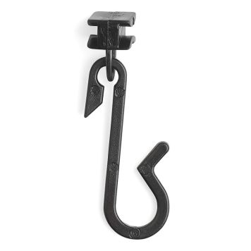 KROKAR FÖR DRAPERISKENA HABO SVART 24ST