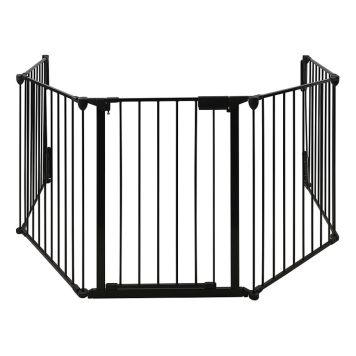 KAMINSKYDD SVART 135CM