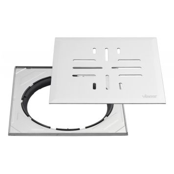 GOLVBRUNNSSIL VIESER CLASSIC 197X197MM ROSTFRI  