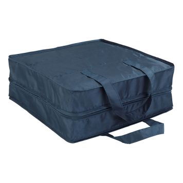 SKOVÄSKA WENKO BUISNESS TEXTIL 36,5X14,5X36,5CM BLÅ