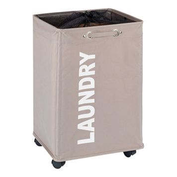 TVÄTTKORG WENKO QUADRO 79L GRÅ