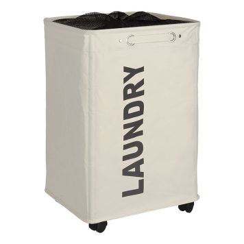 TVÄTTKORG WENKO QUADRO 79L BEIGE