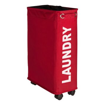 TVÄTTKORG WENKO CORNO 43L RÖD