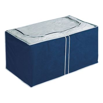 FÖRVARINGSPÅSE WENKO AIR FLEECE 91X48X53CM BLÅ