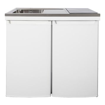 MINIKÖK INTRA CULINA VÄNSTER MED HÄLL VIT 100CM