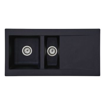 DISKBÄNK RESPEKTA DENVER 100X50 SVART 