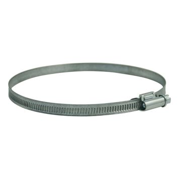 SLANGKLÄMMA 80-130MM GALVANISERAT STÅL
