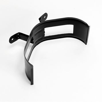 RÖRSVEP FÖR TRÄFASAD ICOPAL SVART Ø75MM STÅL