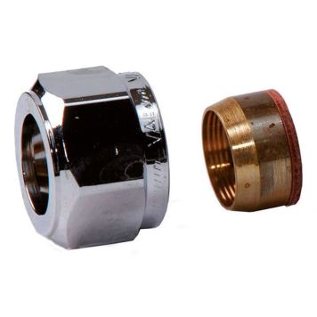 HALVKOPPLING VATETTE KROM INVÄNDIG DY12XG1/2