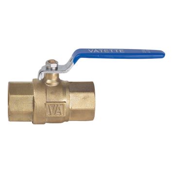 FULLFLÖDESVENTIL VATETTE RAK INVÄNDIG G1/2XG1/2