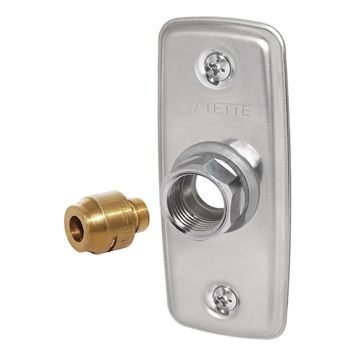 KOPPLINGSBRICKA VATETTE PE DY15X2,5MM 1-RÖR