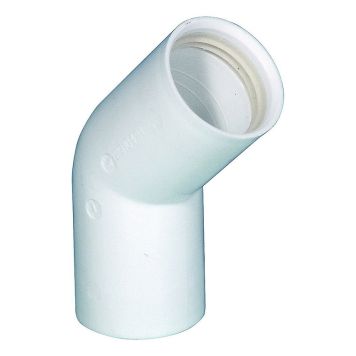 BÖJ PURUS INSTICK VIT 45° 40MM