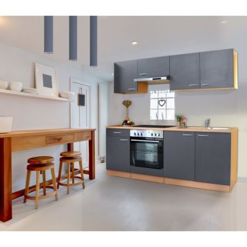 KÖK RESPEKTA GERDA KB210BGEC GRÅ 210CM 