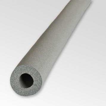 RÖRISOLERING ELASTOMER GRÅ Ø28MM/10MM 1M