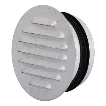 VENTILGALLER FLEXIT RUNT STÅL Ø100MM