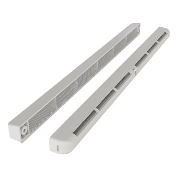 SPALTVENTIL FLEXIT W400 VIT 40CM