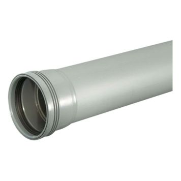 AVLOPPSRÖR WAVIN WAFIX PP MED MUFF Ø110X3000 MM