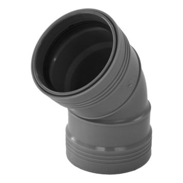 AVLOPPSBÖJ WAVIN WAFIX PP 2-MUFF 45° 75 MM