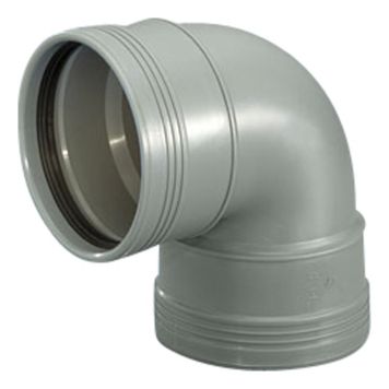 AVLOPPSBÖJ WAVIN WAFIX PP 2-MUFF 88,5° 40 MM