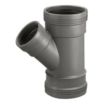 GRENRÖR WAVIN WAFIX PP 3-MUFF 45° 110/75 MM