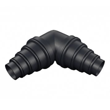 DRÄNERINGSVINKEL 90° TILL Ø63,75,90&110MM DRÄNERINGSSLANG