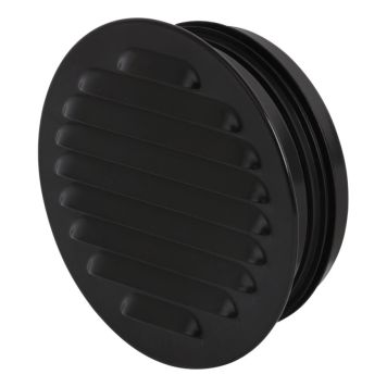 VENTILGALLER FLEXIT RUND SVART Ø125MM