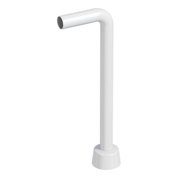 UTLOPPSRÖR PREVEX L-RÖR Ø40 MM VIT