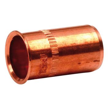 STÖDHYLSA VATETTE FÖR KOPPARRRÖR 22X1,0MM