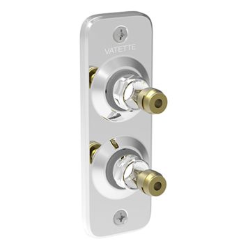 KOPPLINGSBRICKA VATETTE V6 DY15X2,5MM CC60 2-RÖR