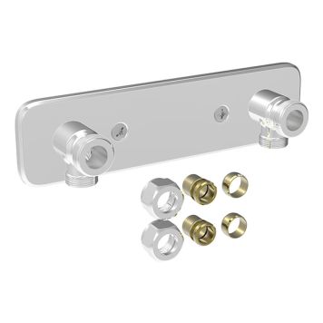 BLANDARFÄSTE VATETTE V6 UTANPÅLIGGANDE 150CC KROM