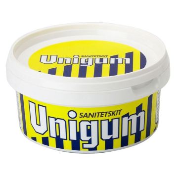 TÄTNINGSMASSA UNIPAK UNIGUM SANITETSKITT 0,5KG