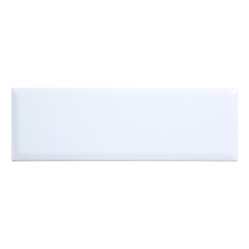 KAKEL UNITECH DIAMANTO LUX VIT BLANK 10X30CM 0.84M²/KRT