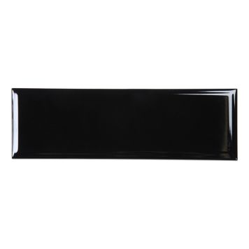 KAKEL UNITECH DIAMANTO LUX SVART BLANK 10X30CM 0.84M²/KRT