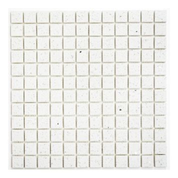 MOSAIK SQUARE VIT XCM ASM21 2,3X2,3CM PRIS PER ARK