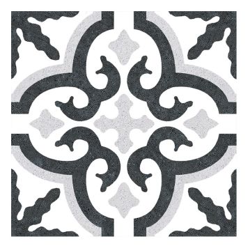 KLINKER JAEN GRÅ/SVART/VIT 25X25CM