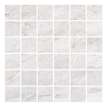 MOSAIK QUARZO WHITE 30X30CM 1M²/KRT