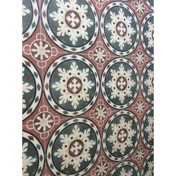 KLINKER HABANA ROSSO MIX 25X25CM 1M²/KRT