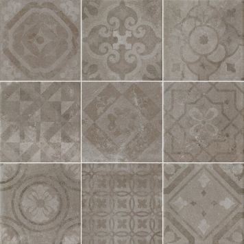 KLINKER APERO BRUN MIX 20X20CM 1,42M²/KRT