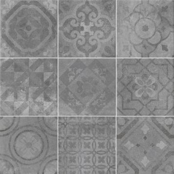 KLINKER APERO GRÅ MIX 20X20CM 1,42M²/KRT