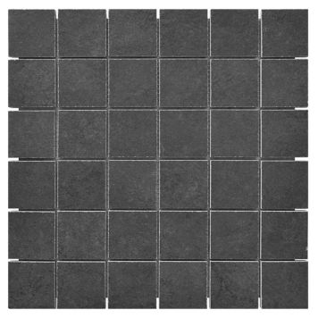 MOSAIK EASYSIDE SVART 5X5CM 1M²/KRT