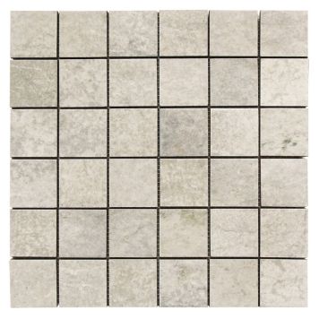 MOSAIK PETRA GRÅ 5X5CM 1M²/KRT