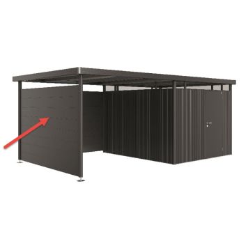 SIDOVÄGG BIOHORT TILL HIGHLINE H5 METALLIC MÖRKGRÅ
