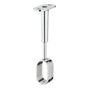 RÖRHÅLLARE FÖR SKÅP 25MM KROM