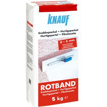 ROTBAND SNABBSPACKEL 5 KG