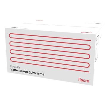 GOLVVÄRME VATTENBUREN FLOORÉ KIT 13 MM 1-6 M² 