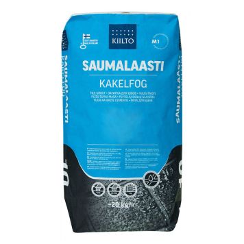 FOGMASSA KIILTO KAKELFOG 50 SVART 20KG